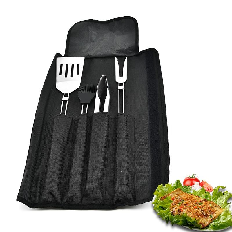 Camping Cooking Set Non Stick - Набор для барбекю из 4 предметов: