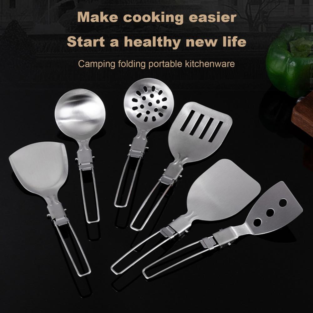 Camping Cooking Set Non Stick - Кухонный инструмент для кемпинга из нержавеющей