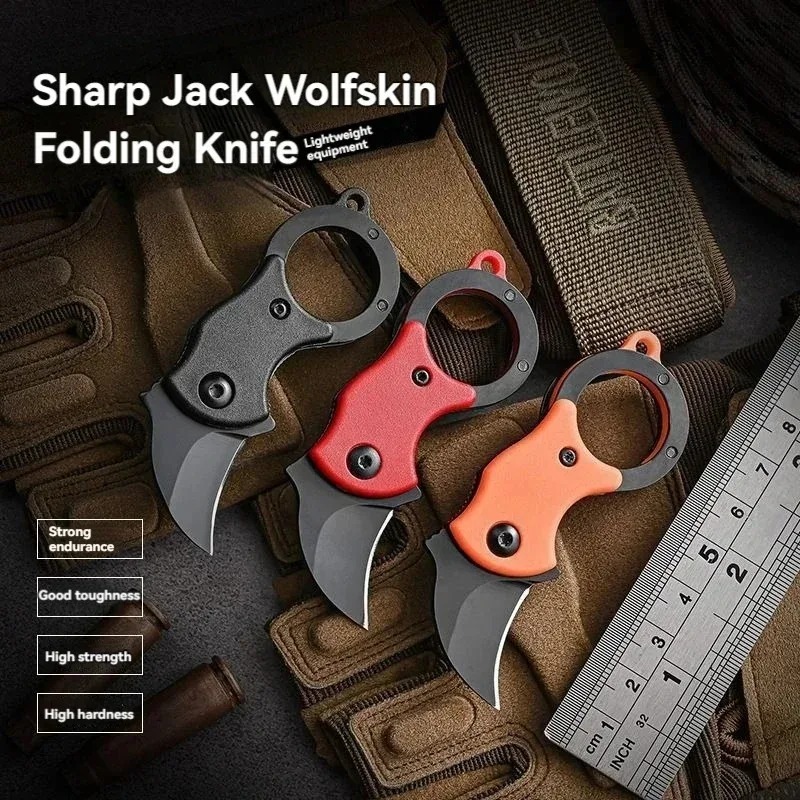 Camping Cooking Knife - Мини-нож-брелок из нержавеющей стали для кемпинга,