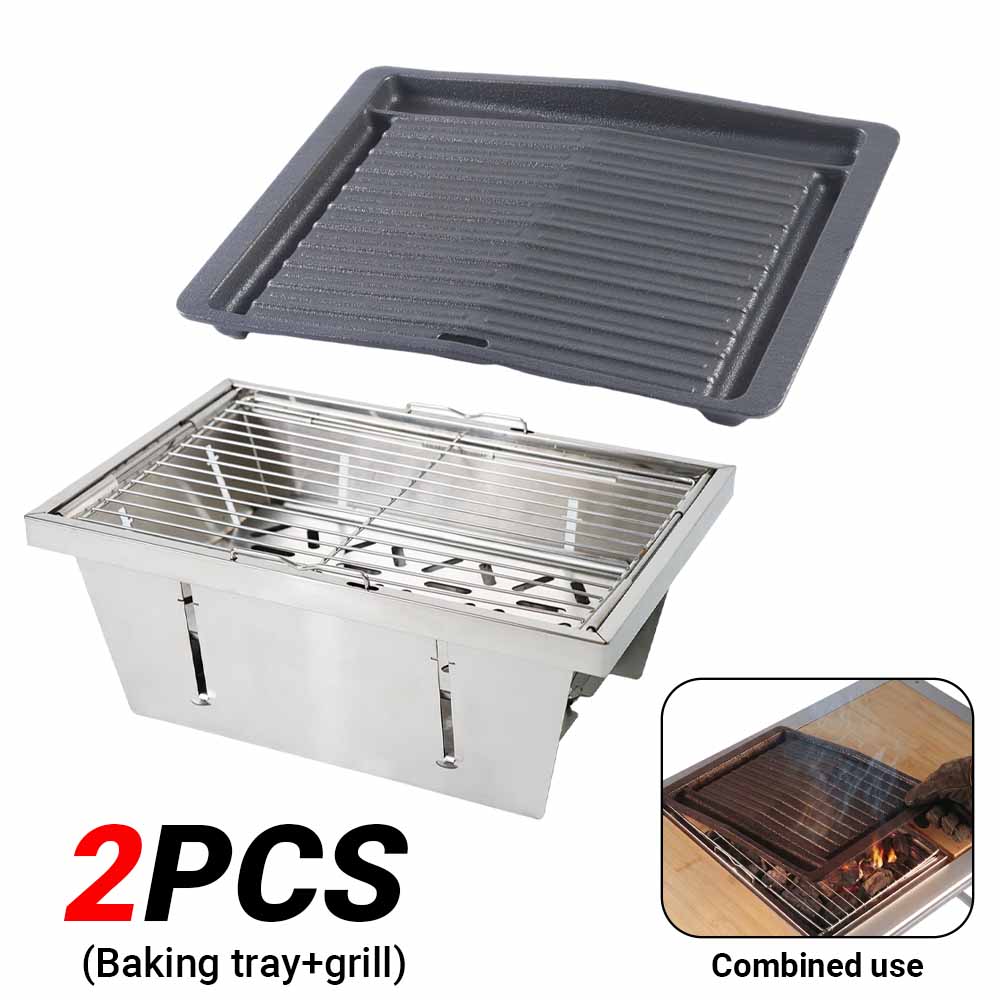 Camping Cooking Cupboard - Чугунная сковорода-гриль Pandatour Camping Outdoor IGT