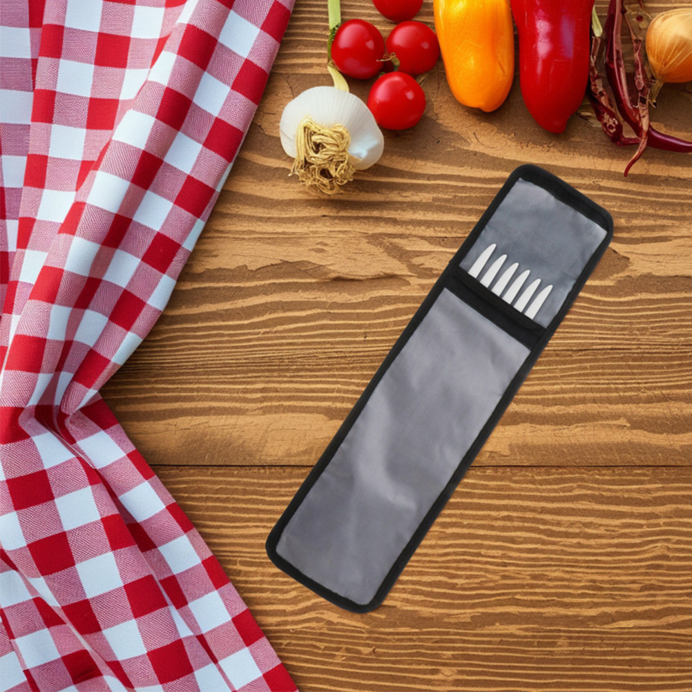 Camping Cooking Utensil Organizer - Утолщенная сумка-органайзер из оксфордской ткани для