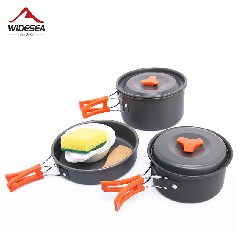 Camping Cooking All In One - Набор посуды Widesea для кемпинга и