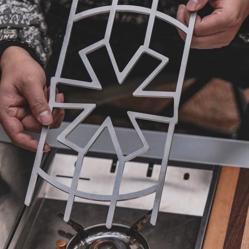 Camping Cooking Light - Рамка для походной печи на открытом