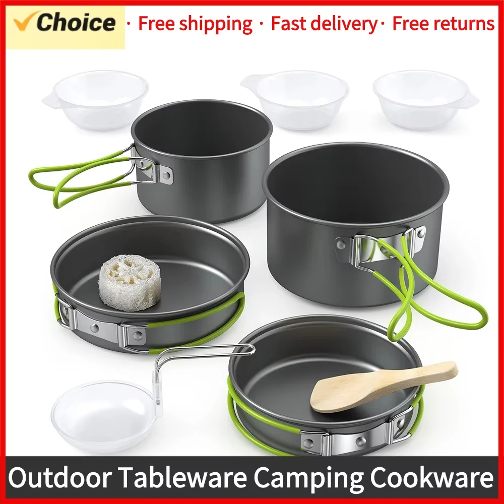 Camping Cooking Materials - Набор походной посуды для приготовления пищи