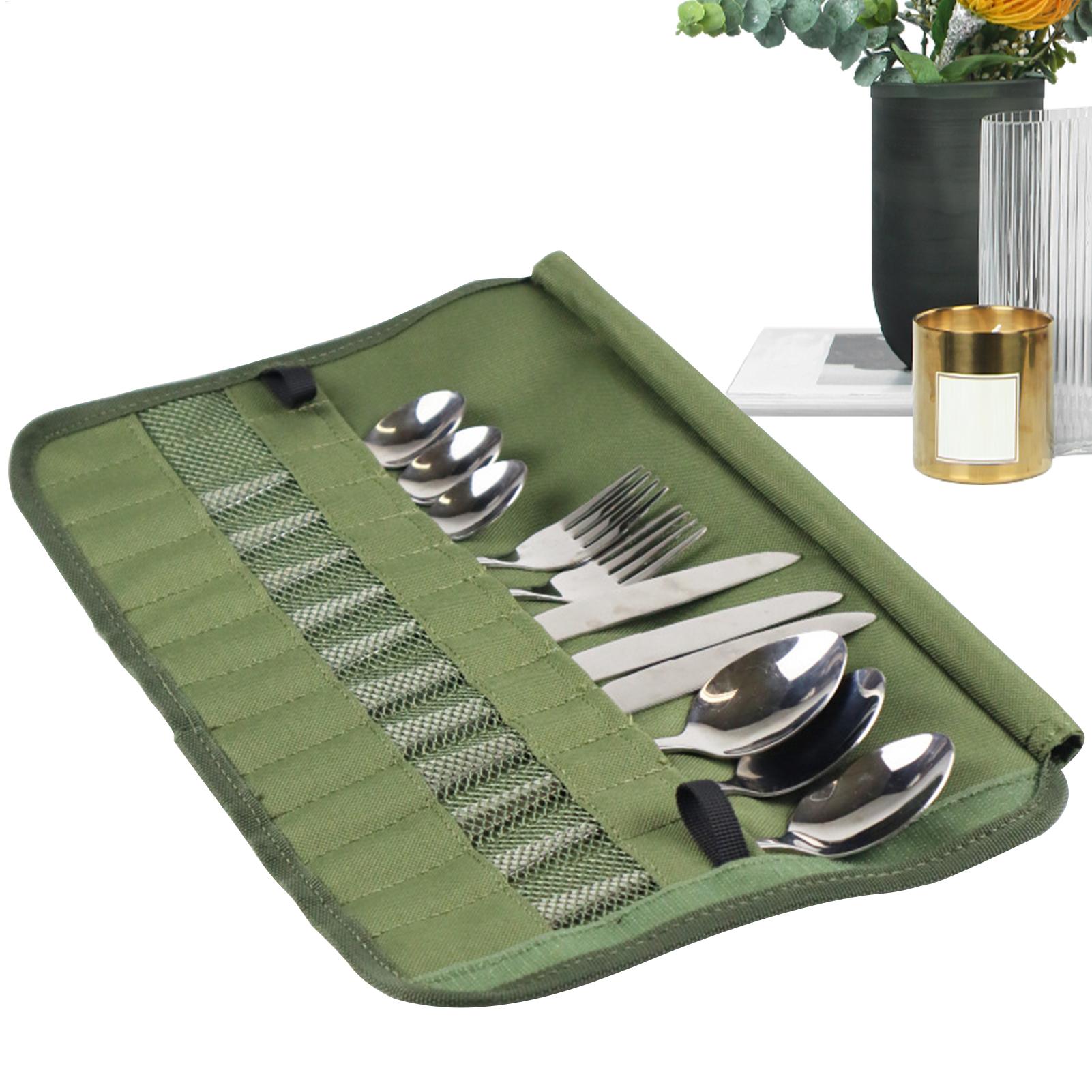 Camping Cooking Utensil Organizer - Сумка-органайзер для походной посуды и столовых