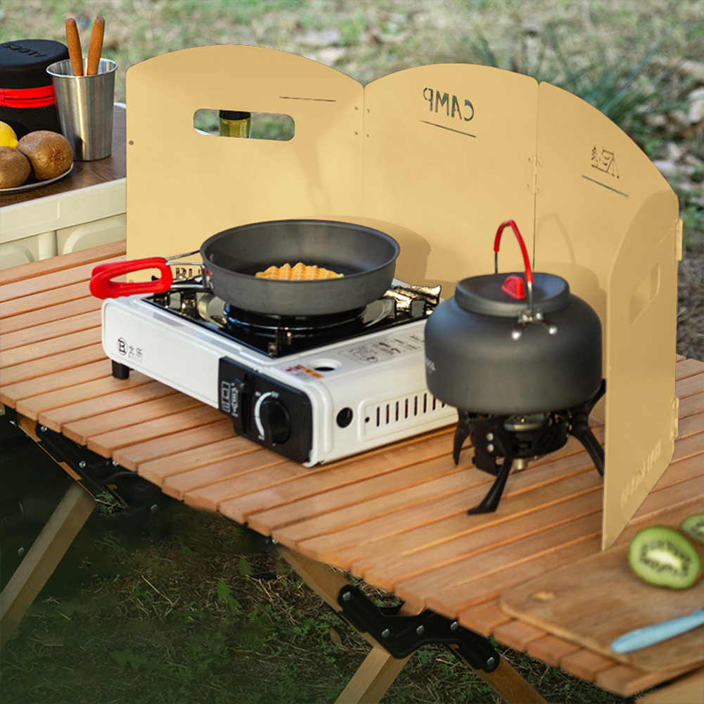 Camping Cooking Light - Складная газовая плита для кемпинга, лобовое