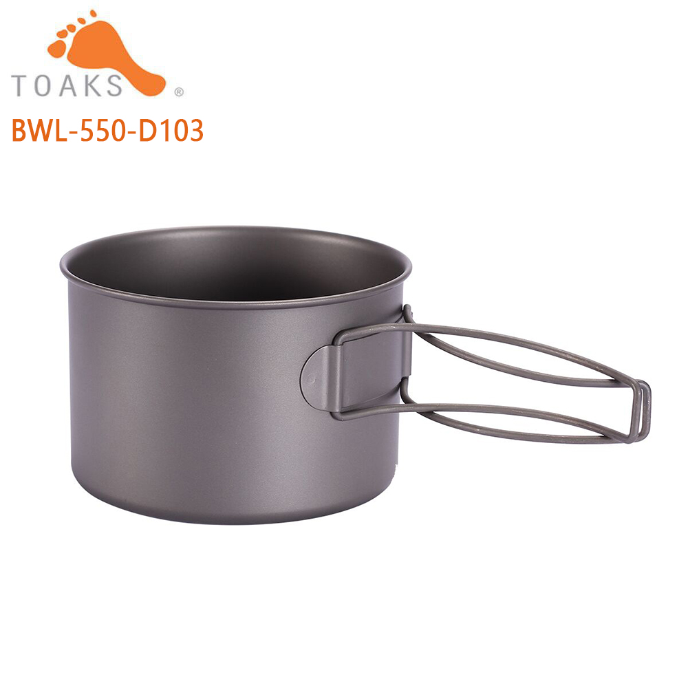 Походная титановая миска TOAKS – обзор и цена Camping Outdoor Cooking Equipment