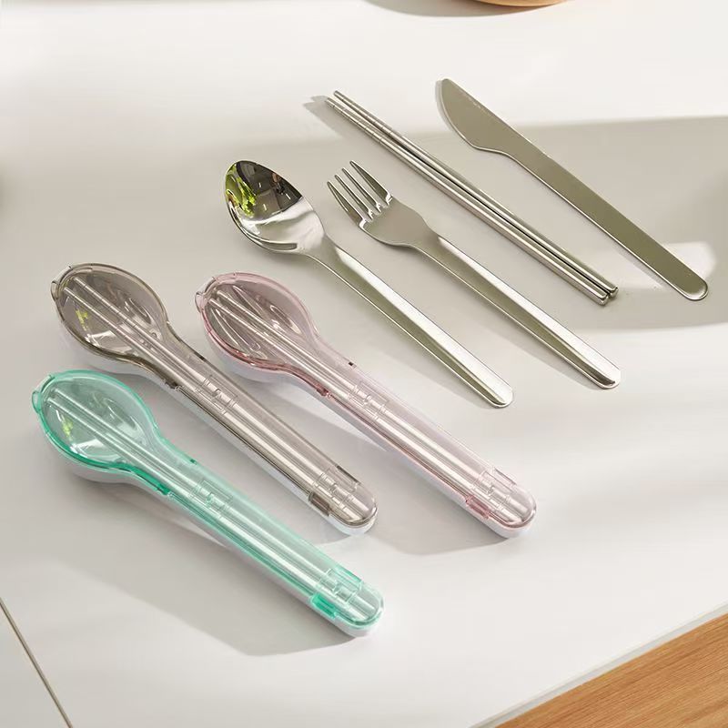 Портативный набор столовых при – обзор и цена Camping Cooking Knife Set