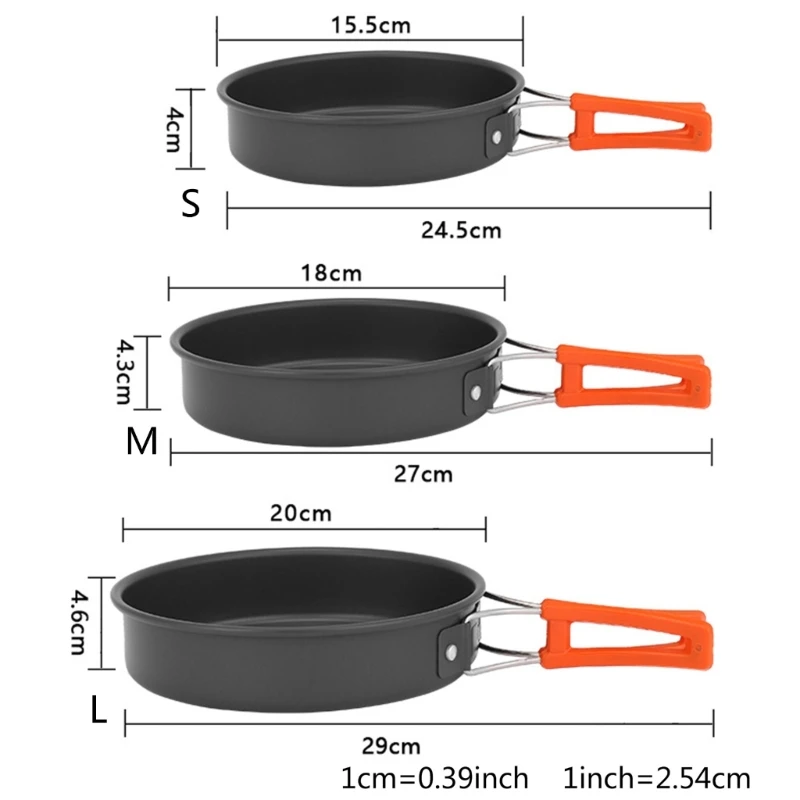 Портативная сковорода с сумкой – обзор и цена Camping Cooking Set Non Stick