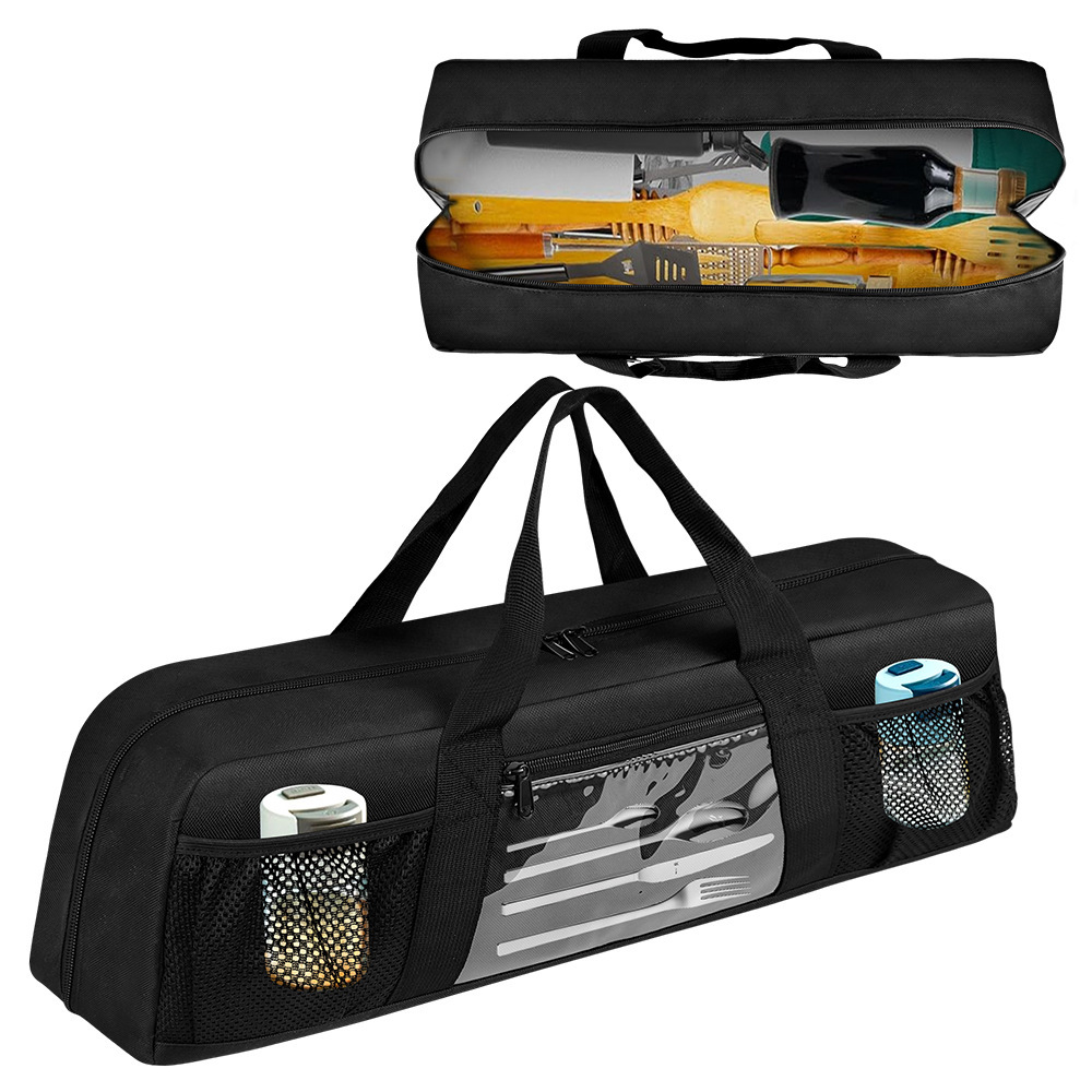 Прочный чехол для хранения инс – обзор и цена Camping Cooking Utensil Organizer