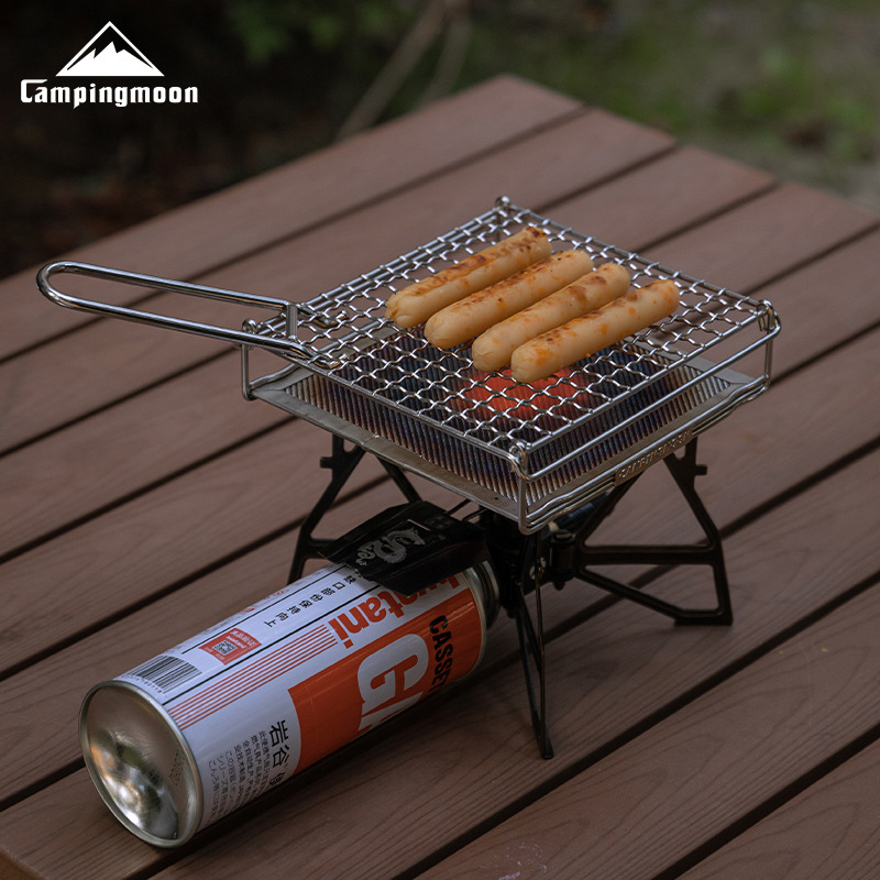 CAMPINGMOON Складная решетка д – обзор и цена Camping Cooking Meat