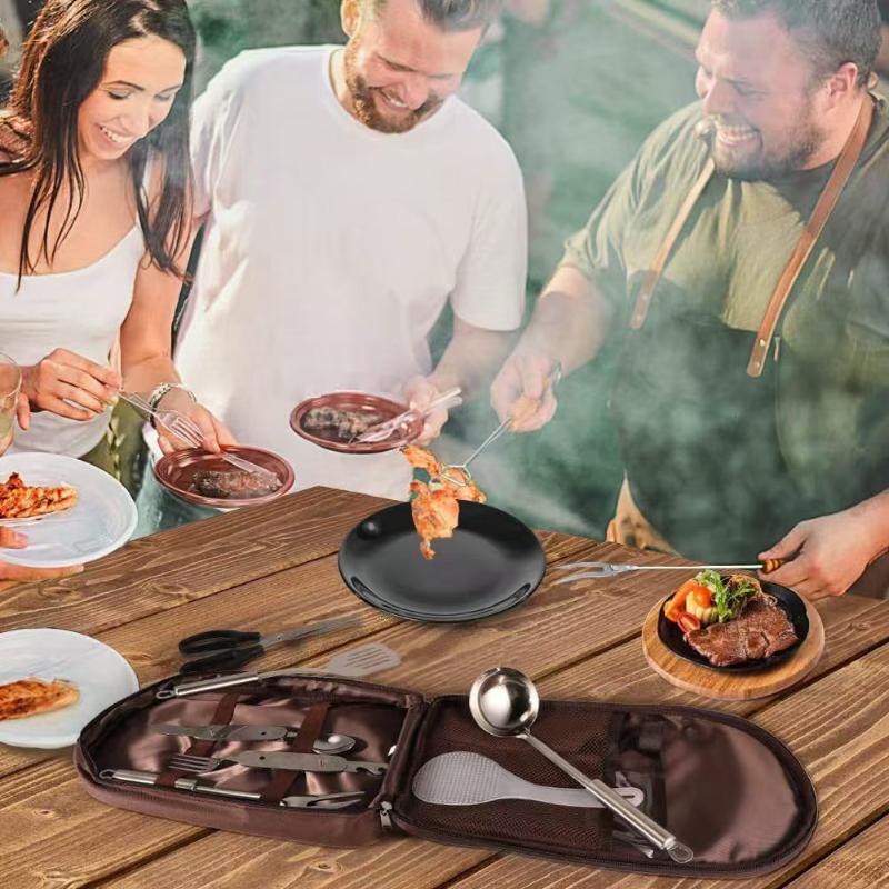 Сумка-органайзер для походной  – обзор и цена Camping Cooking Utensil Organizer