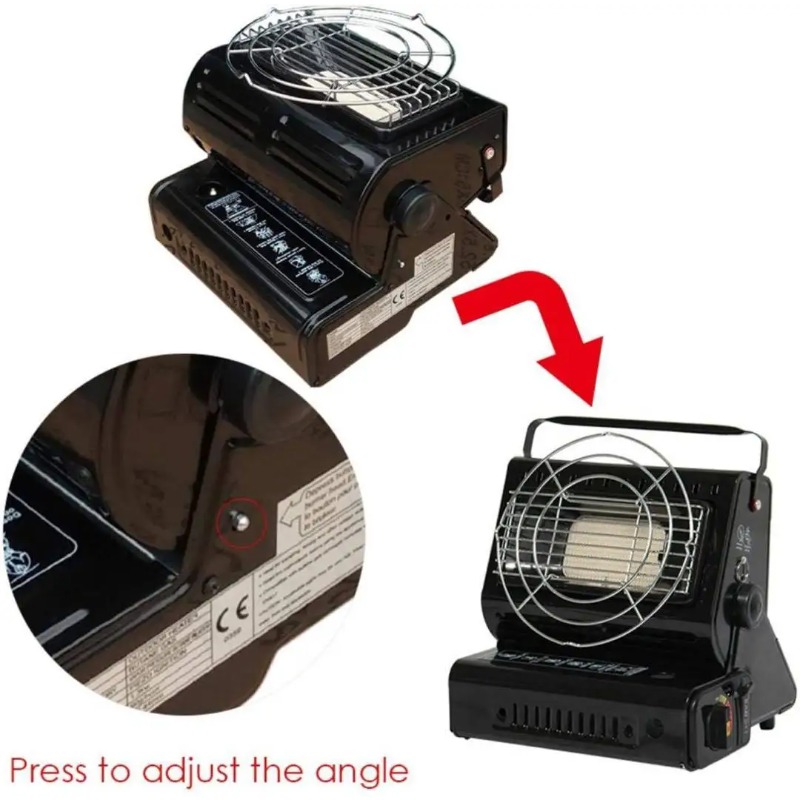 Газовый обогреватель двойного  – обзор и цена Camping Cooking Materials