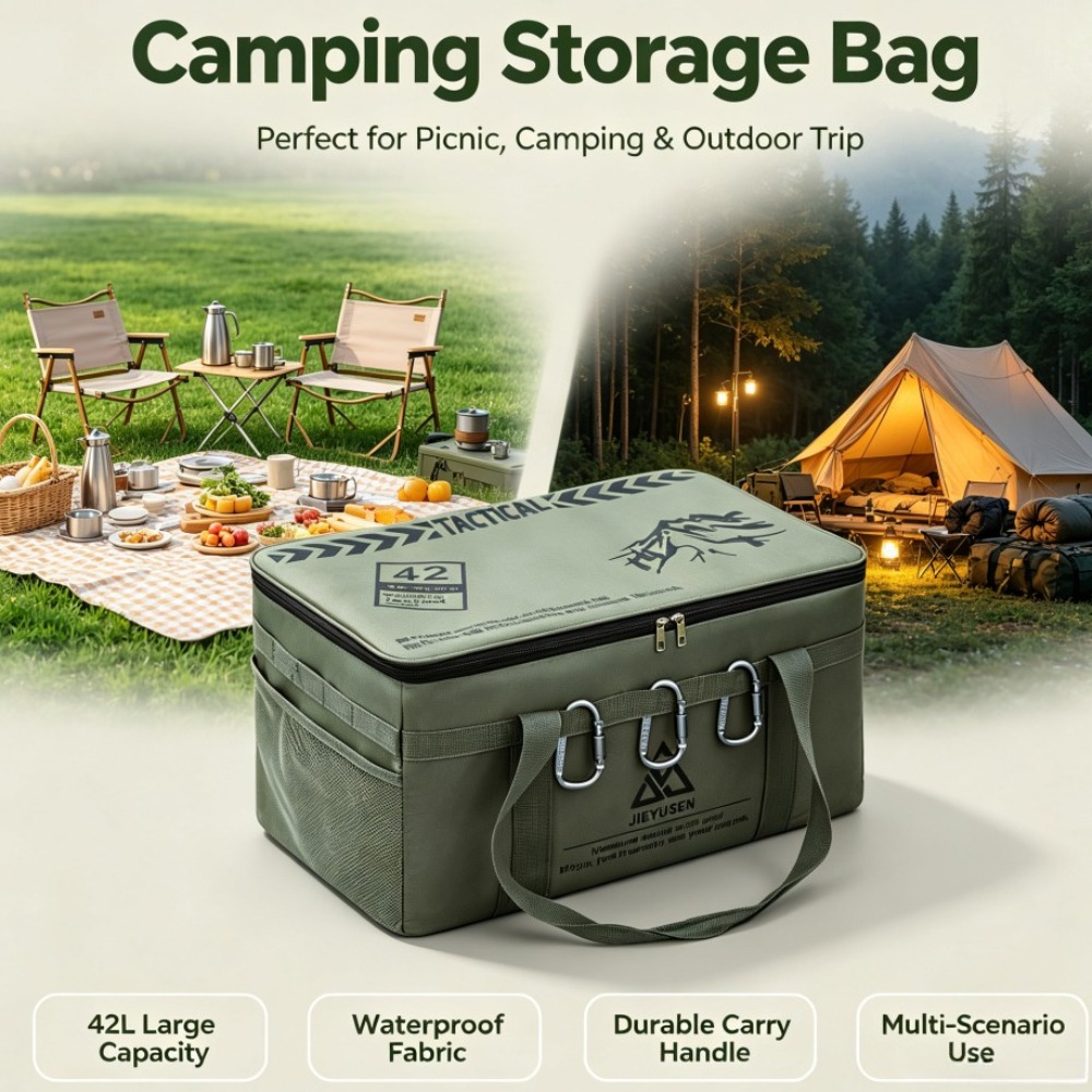 Складной портативный контейнер – обзор и цена Camping Outdoor Cooking Equipment