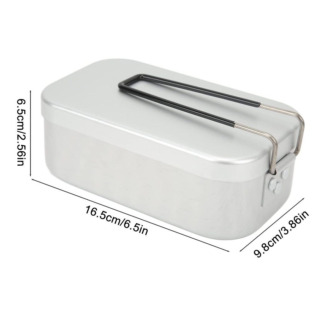 800 мл алюминиевые ланч-боксы, – обзор и цена Camping Outdoor Cooking Equipment