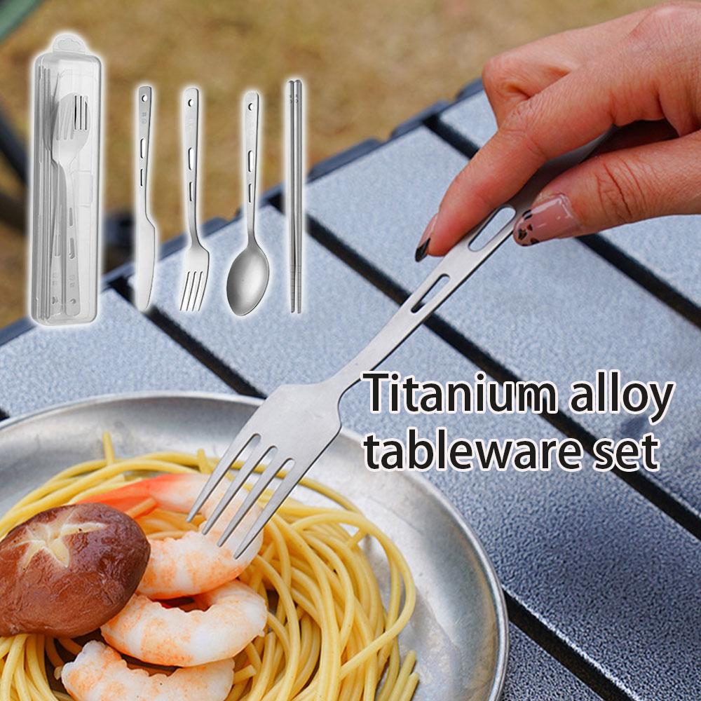 Титановая ложка с длинной ручк – обзор и цена Camping Outdoor Cooking Equipment