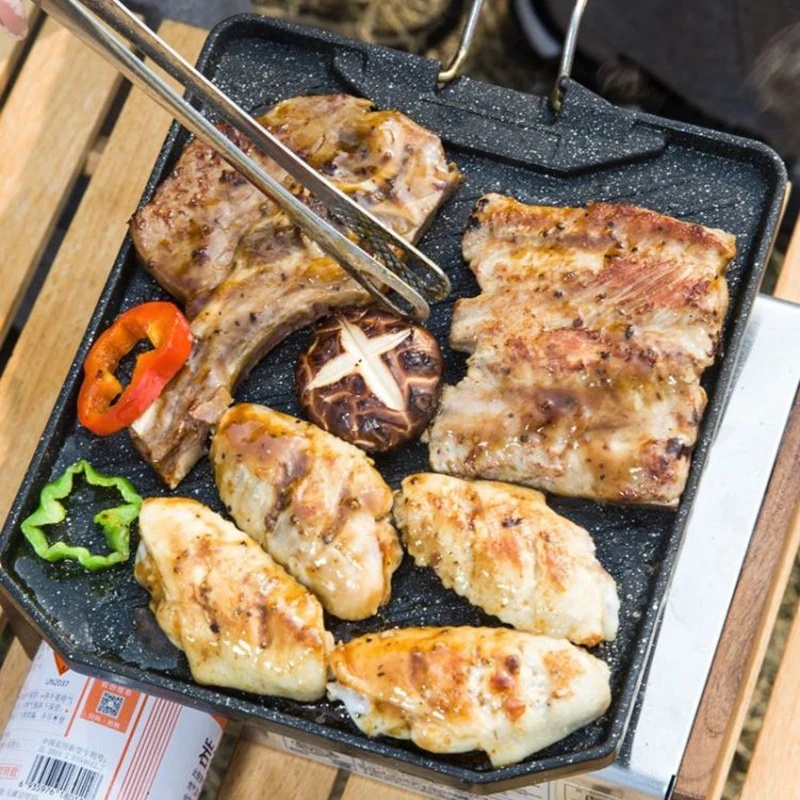 Портативная антипригарная сков – обзор и цена Camping Cooking Cupboard