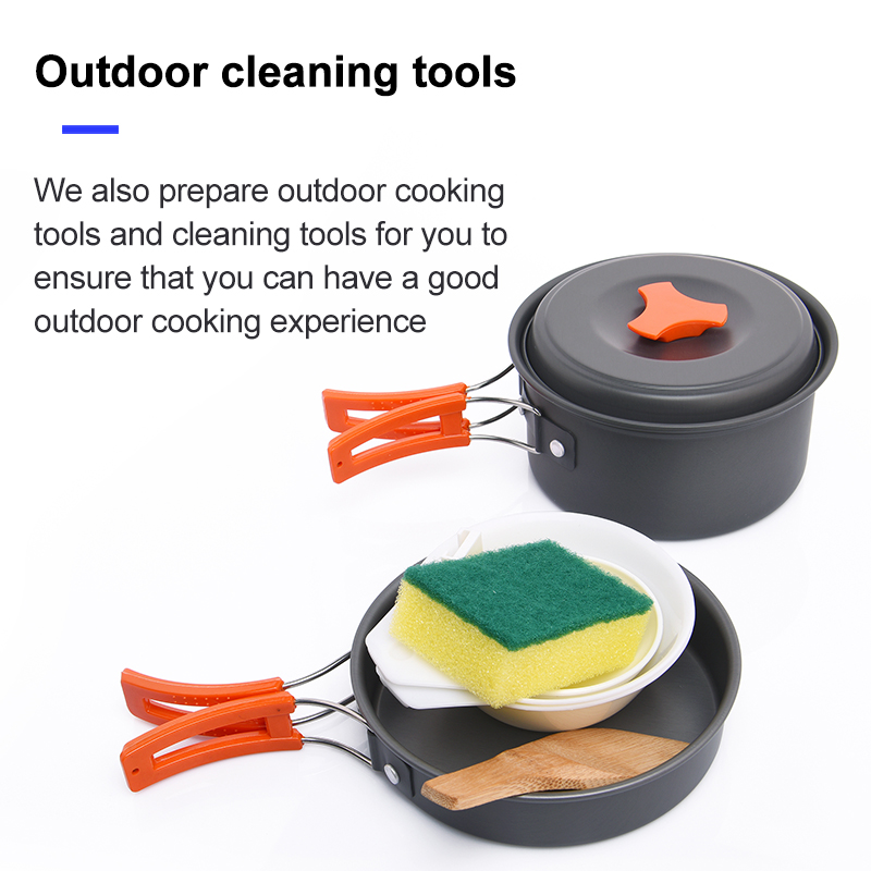 Набор посуды Widesea для кемпи – обзор и цена Camping Cooking All In One