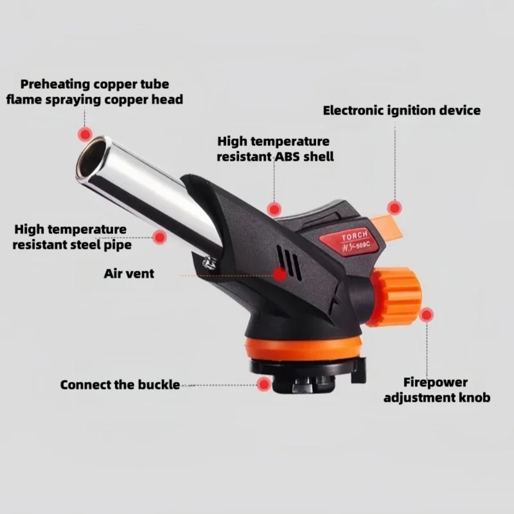 Газовая горелка для барбекю и  – обзор и цена Camping Cooking Torch