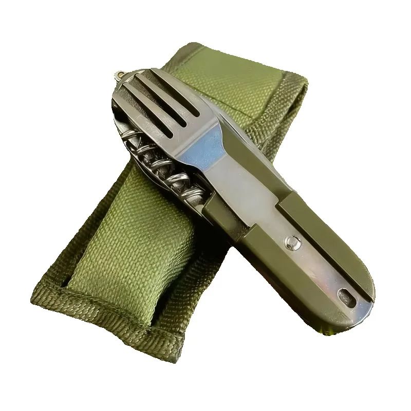 Набор столовых приборов для ке – обзор и цена Camping Cooking Knife Set