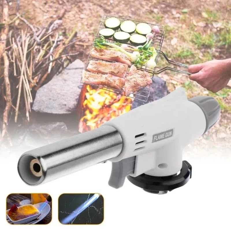Портативный пламенный пистолет – обзор и цена Camping Cooking Torch