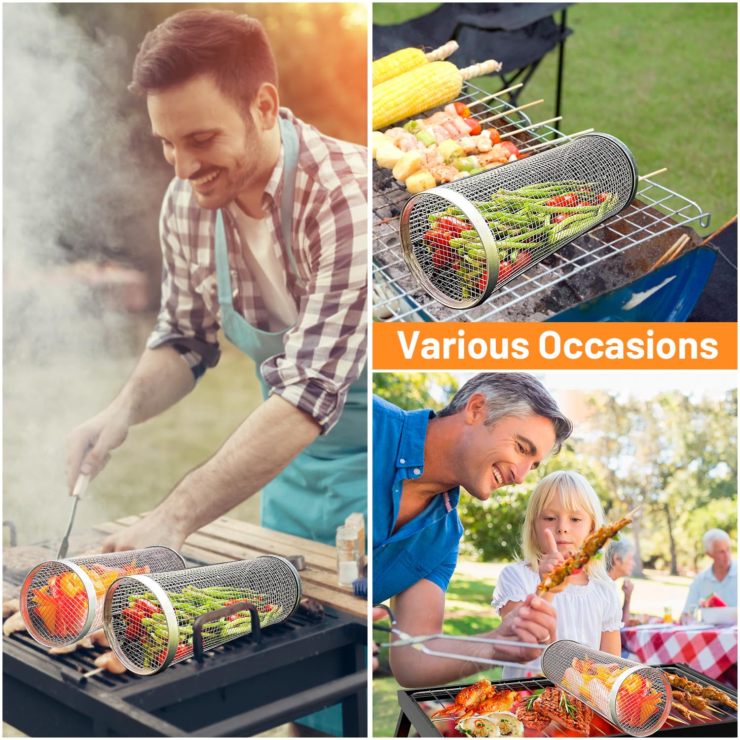 2-х шт. катящиеся корзины для  – обзор и цена Camping Cooking Set Non Stick
