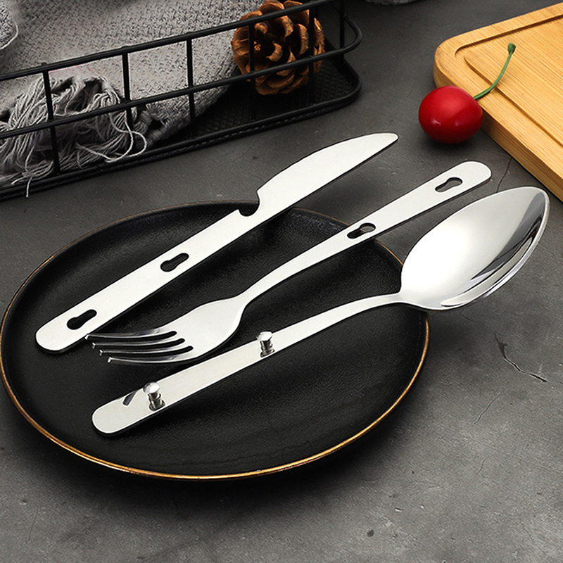 Набор портативной посуды из не – обзор и цена Camping Cooking Knife Set