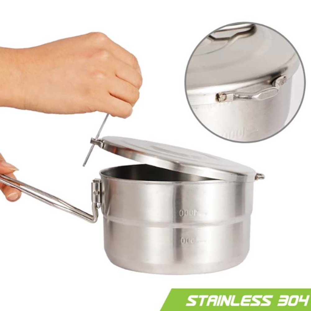 Складная походная кастрюля из  – обзор и цена Camping Cooking Materials